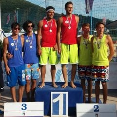 Fusco e Montanari: primo posto sulla sabbia di Cellatica!