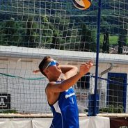 Riccardo Iervolino in Nazionale U18 di beach volley