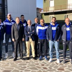 La squadra in visita dal nuovo sponsor Mynet