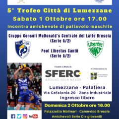 È Cantù l’avversaria dei Tucani al Trofeo SFERC