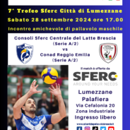 Settimo trofeo SFERC città di Lumezzane: sfida a Conad Reggio Emilia