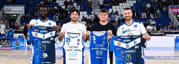 Fair play e collaborazione tra le eccellenze sportive bresciane: scambio di maglie tra Atlantide Pallavolo Brescia e Pallacanestro Germani