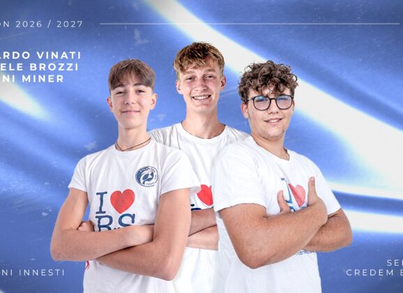 Atlantide pallavolo Brescia e i suoi giovani: in prima squadra arrivano Vinati, Miner e Brozzi