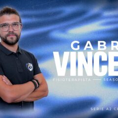 Il fisioterapista Gabriel Vincent ancora in biancoblù
