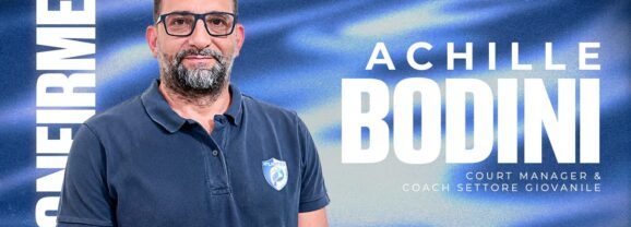 Achille Bodini, una vita in Atlantide: confermato Court Manager e coach nel settore giovanile