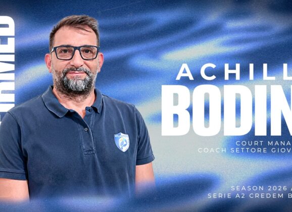 Achille Bodini, una vita in Atlantide: confermato Court Manager e coach nel settore giovanile