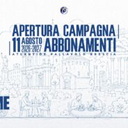 Aperta la campagna abbonamenti dell’Atlantide Pallavolo Brescia: “Più forti, insieme #gotucani!”