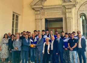 CONSOLI SFERC BRESCIA RICEVUTA IN BROLETTO DAL PREFETTO POLICHETTI