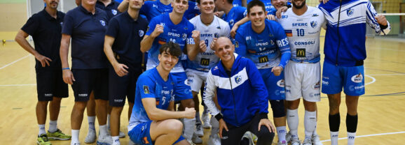 Un test allenante al Palasport di Castenedolo vinto 3-1 contro Gabbiano Mantova