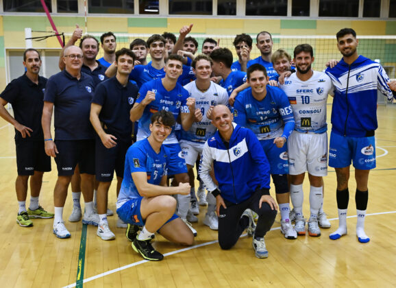 Un test allenante al Palasport di Castenedolo vinto 3-1 contro Gabbiano Mantova