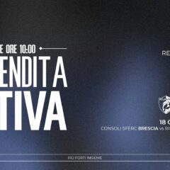 PREVENDITA ATTIVA PER IL MATCH CONTRO LAGONEGRO