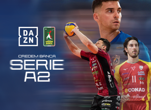 Dazn a fianco della serie A2 per il secondo anno!