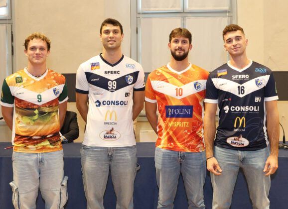 CONSOLI SFERC BRESCIA, PRESENTATA UFFICIALMENTE LA STAGIONE 2026/27: ISTITUZIONI, PARTNER E NUOVE MAGLIE A PALAZZO MARTINENGO